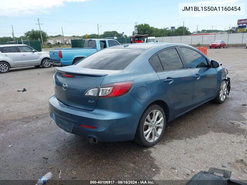 2010 Mazda Mazda3 S Sport VIN: JM1BL1S50A1160454 Lot: 40106917