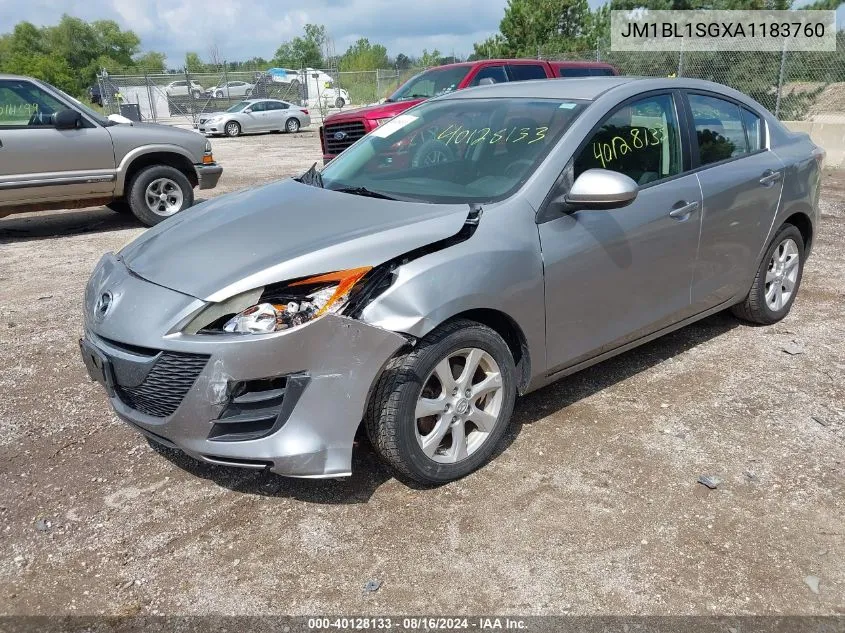 JM1BL1SGXA1183760 2010 Mazda Mazda3 I Touring