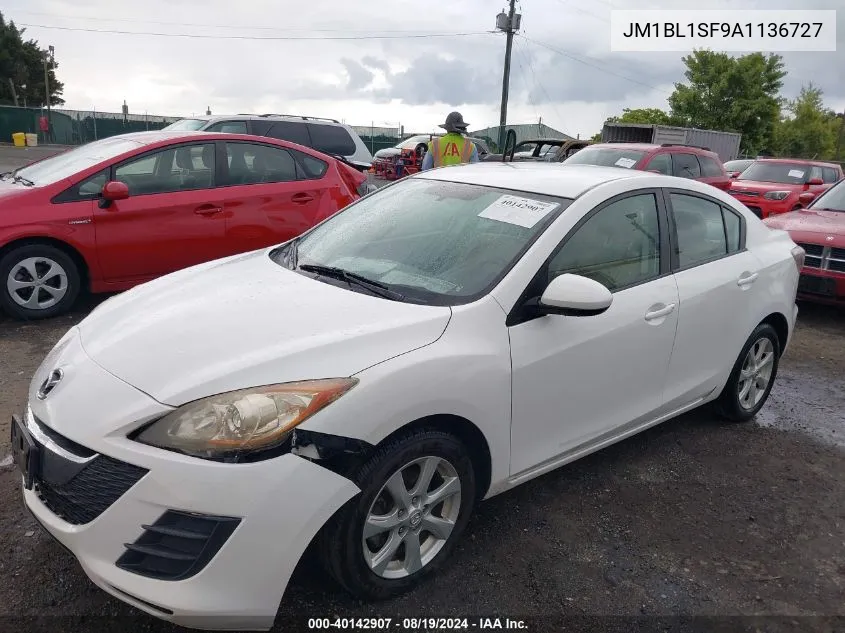 2010 Mazda Mazda3 I Touring VIN: JM1BL1SF9A1136727 Lot: 40142907