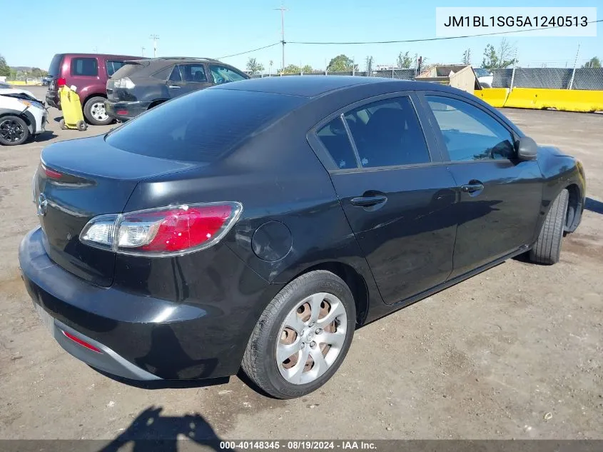 JM1BL1SG5A1240513 2010 Mazda Mazda3 I Sport