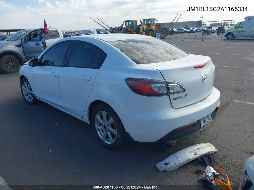 2010 Mazda Mazda3 I Touring VIN: JM1BL1SG2A1165334 Lot: 40207189