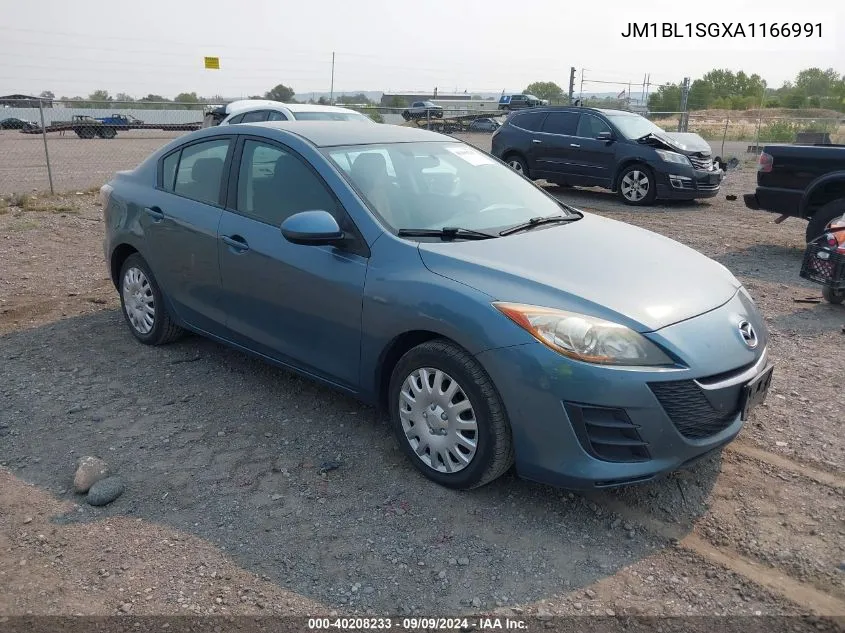 2010 Mazda Mazda3 I Sport VIN: JM1BL1SGXA1166991 Lot: 40208233