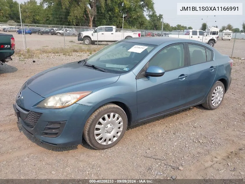 2010 Mazda Mazda3 I Sport VIN: JM1BL1SGXA1166991 Lot: 40208233