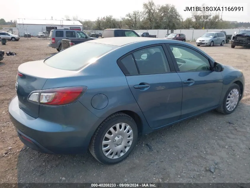 2010 Mazda Mazda3 I Sport VIN: JM1BL1SGXA1166991 Lot: 40208233