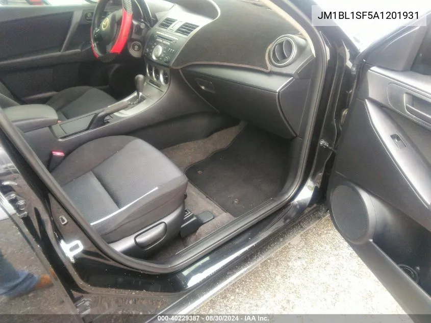 JM1BL1SF5A1201931 2010 Mazda Mazda3 I Sport