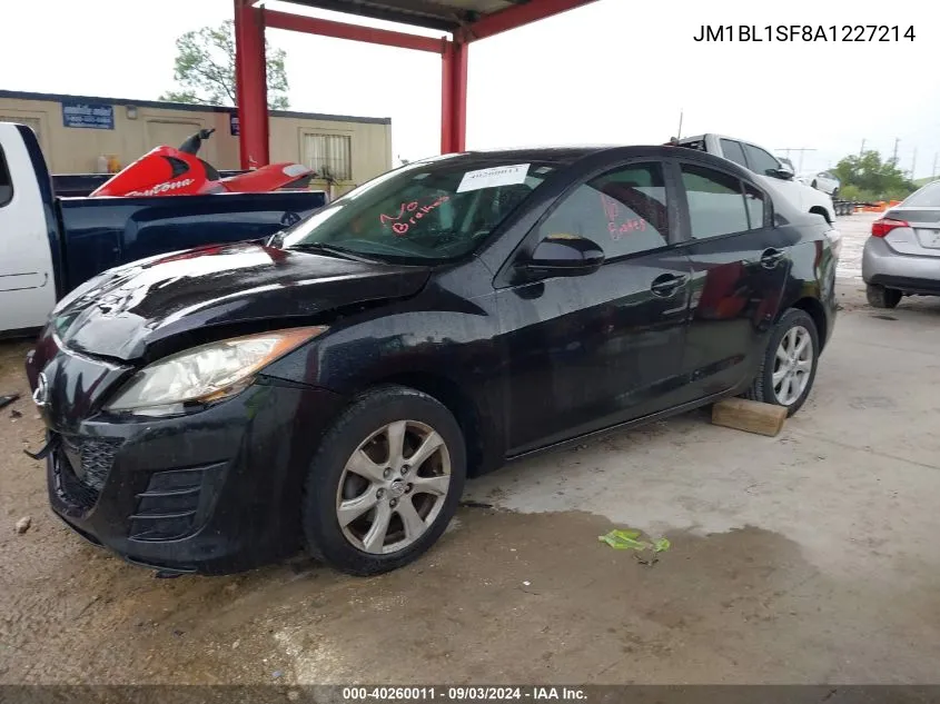 JM1BL1SF8A1227214 2010 Mazda Mazda3 I Touring