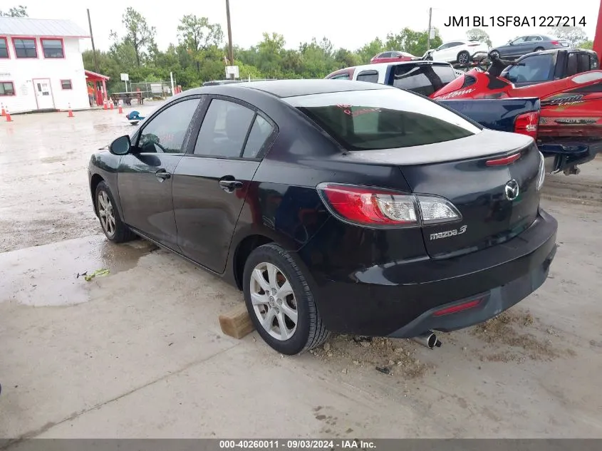 JM1BL1SF8A1227214 2010 Mazda Mazda3 I Touring