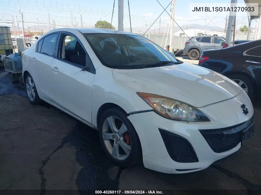 JM1BL1SG1A1270933 2010 Mazda Mazda3 I Sport