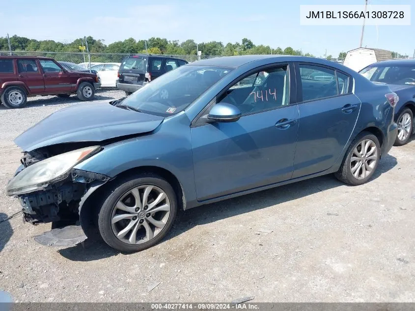 2010 Mazda Mazda3 S Grand Touring VIN: JM1BL1S66A1308728 Lot: 40277414