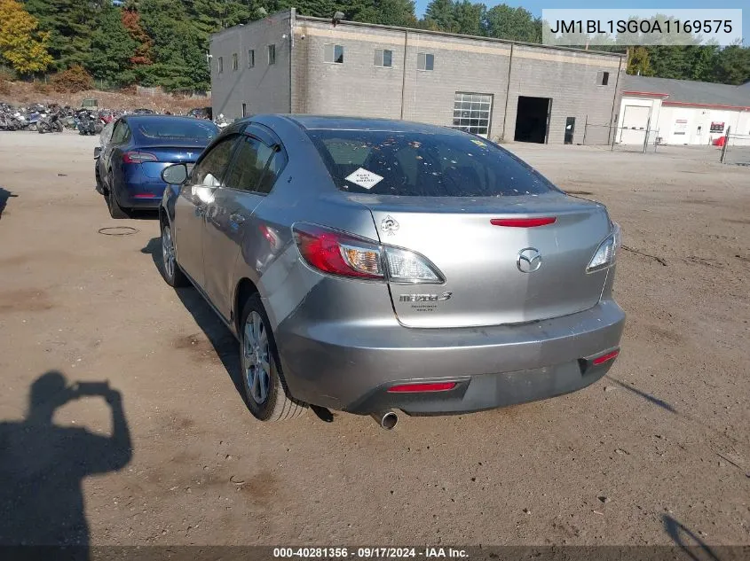 2010 Mazda Mazda3 I Touring VIN: JM1BL1SGOA1169575 Lot: 40281356