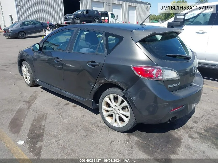 2010 Mazda Mazda3 S Sport VIN: JM1BL1H53A1157197 Lot: 40283427