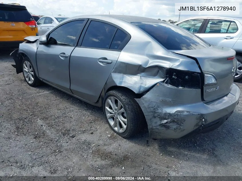 JM1BL1SF6A1278940 2010 Mazda Mazda3 I Sport