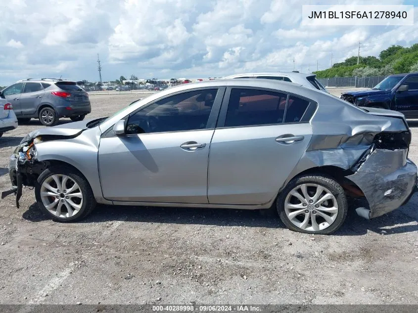 JM1BL1SF6A1278940 2010 Mazda Mazda3 I Sport