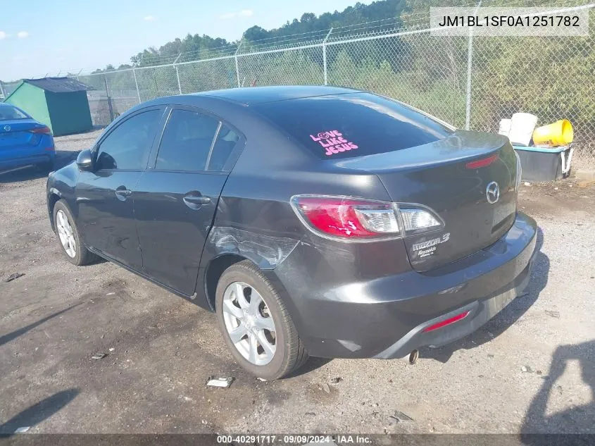 2010 Mazda Mazda3 I Touring VIN: JM1BL1SF0A1251782 Lot: 40291717