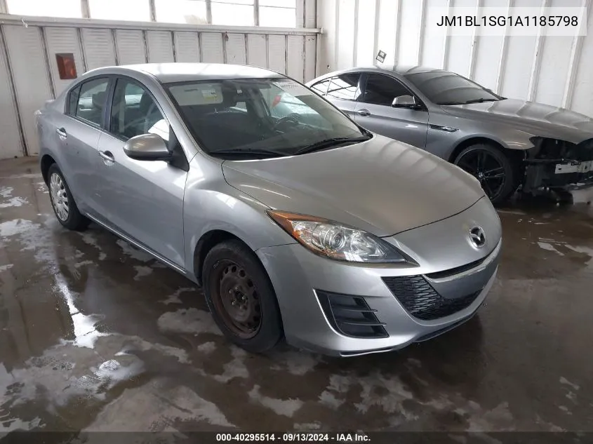 2010 Mazda Mazda3 I Sport VIN: JM1BL1SG1A1185798 Lot: 40295514