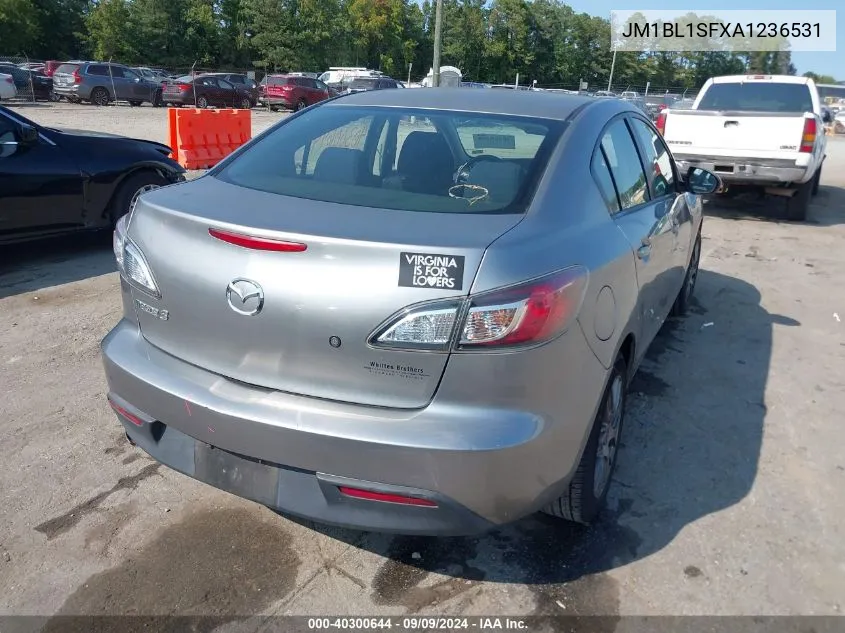 JM1BL1SFXA1236531 2010 Mazda Mazda3 I Sport