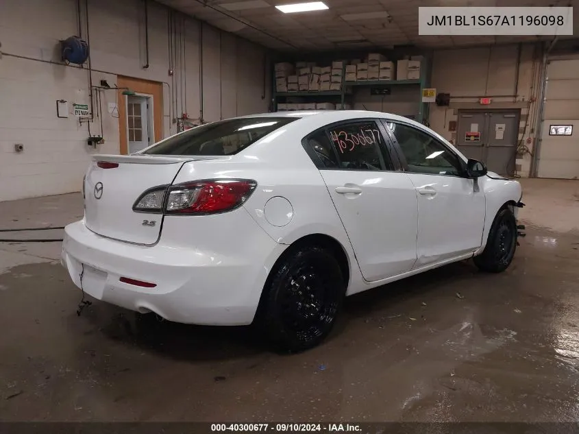 JM1BL1S67A1196098 2010 Mazda Mazda3 S Sport