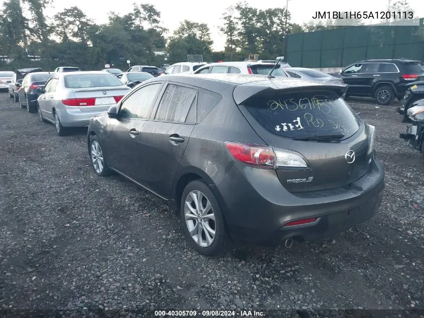 2010 Mazda Mazda3 S Sport VIN: JM1BL1H65A1201113 Lot: 40305709