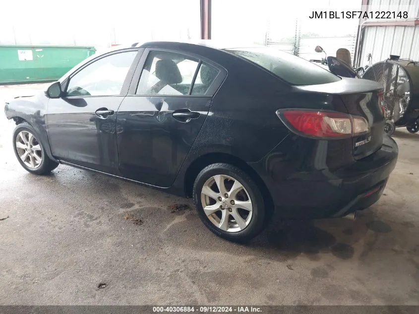 JM1BL1SF7A1222148 2010 Mazda Mazda3 I Touring