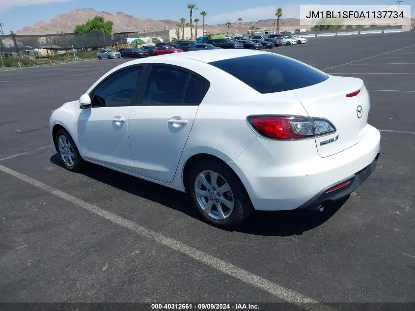 2010 Mazda Mazda3 I Touring VIN: JM1BL1SF0A1137734 Lot: 40312661