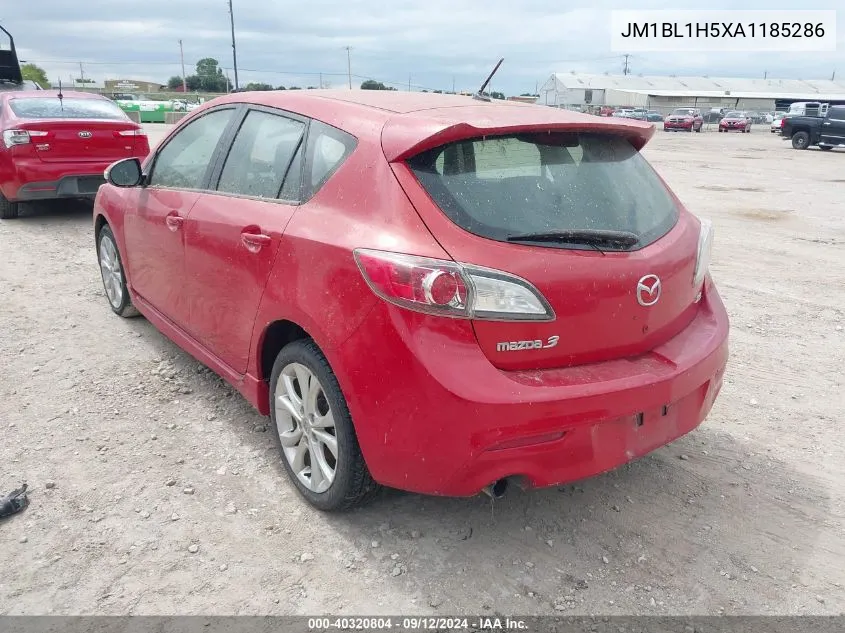 JM1BL1H5XA1185286 2010 Mazda Mazda3 S Sport