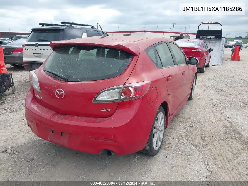 JM1BL1H5XA1185286 2010 Mazda Mazda3 S Sport