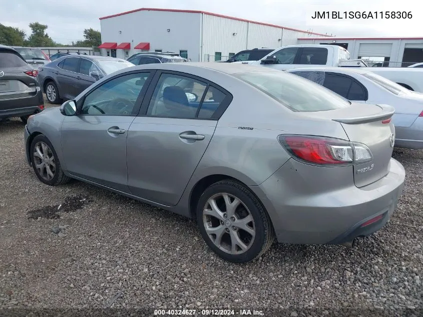 JM1BL1SG6A1158306 2010 Mazda 3 I