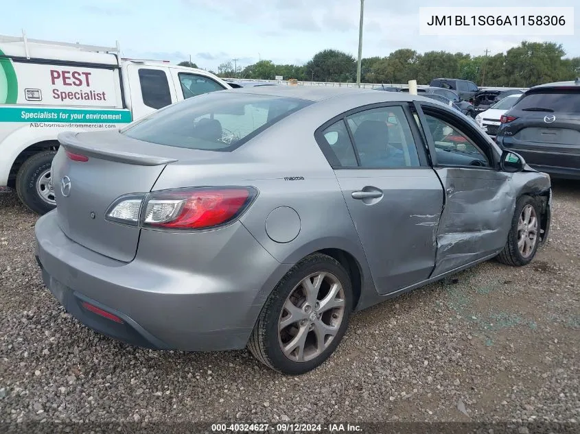 JM1BL1SG6A1158306 2010 Mazda 3 I