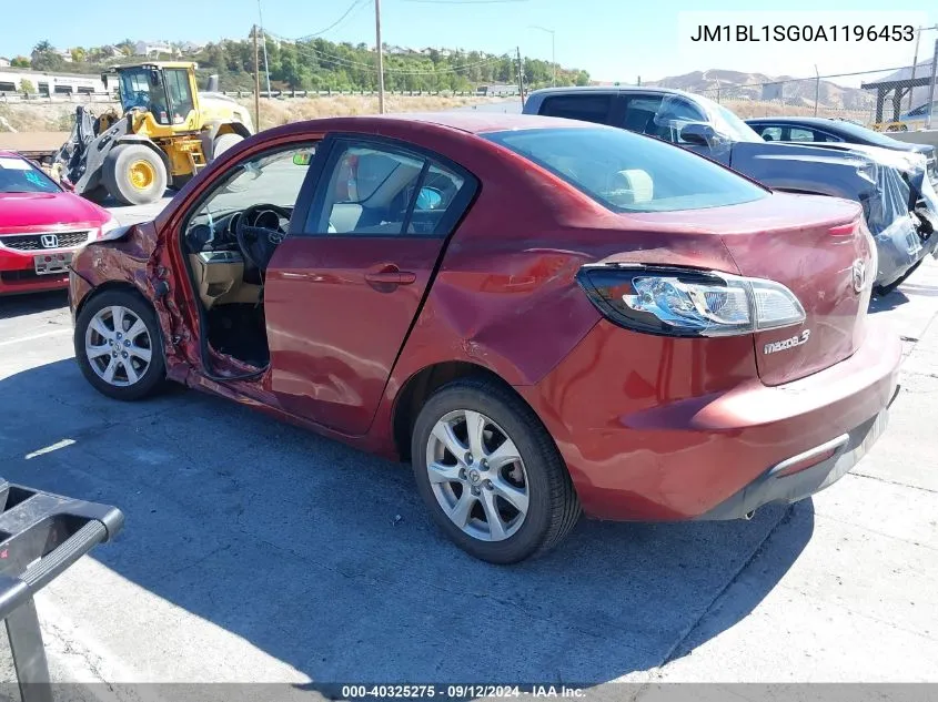 JM1BL1SG0A1196453 2010 Mazda Mazda3 I Touring