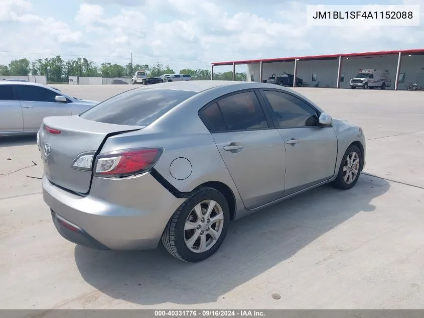 2010 Mazda Mazda3 I Touring VIN: JM1BL1SF4A1152088 Lot: 40331776