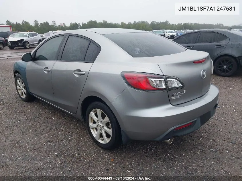 2010 Mazda Mazda3 I Touring VIN: JM1BL1SF7A1247681 Lot: 40344449