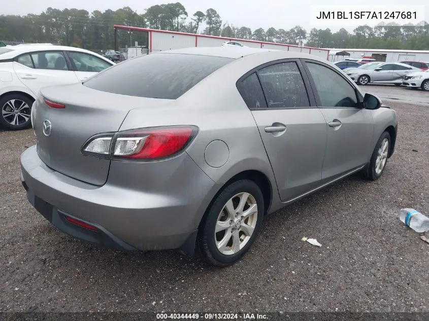 JM1BL1SF7A1247681 2010 Mazda Mazda3 I Touring