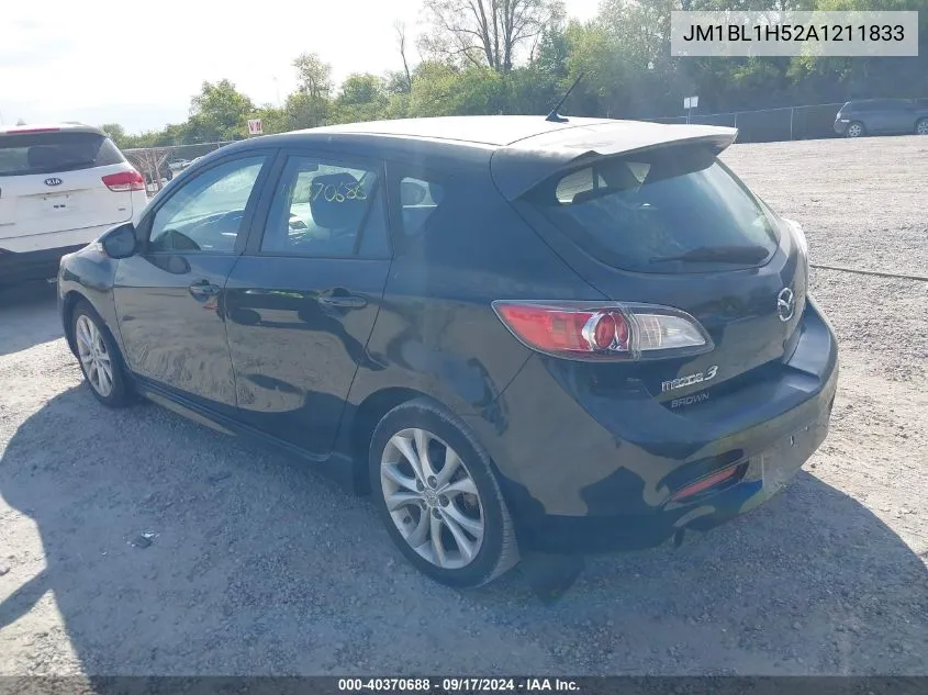 JM1BL1H52A1211833 2010 Mazda Mazda3 S Sport