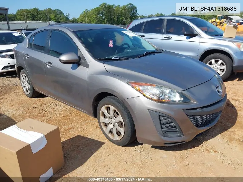 2010 Mazda Mazda3 I Sport VIN: JM1BL1SF4A1318688 Lot: 40375405