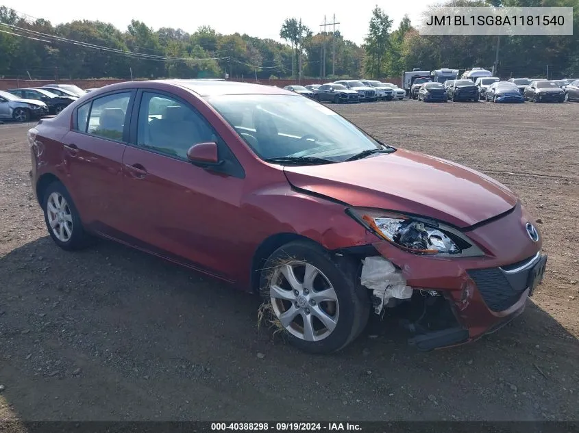 JM1BL1SG8A1181540 2010 Mazda Mazda3 I Touring