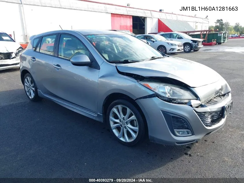 2010 Mazda Mazda3 S Grand Touring VIN: JM1BL1H60A1281663 Lot: 40393279