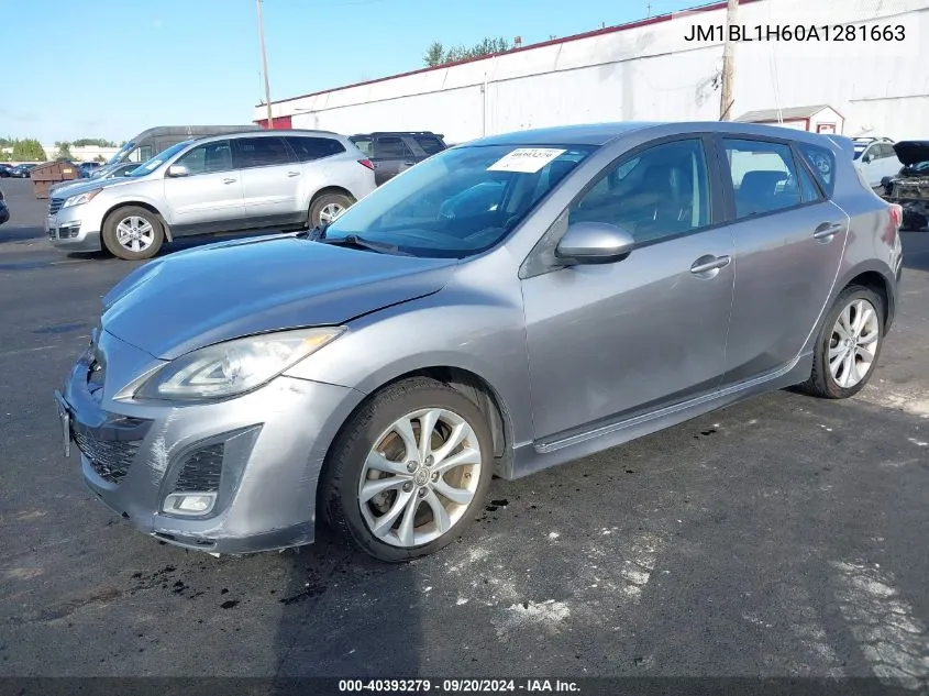 2010 Mazda Mazda3 S Grand Touring VIN: JM1BL1H60A1281663 Lot: 40393279