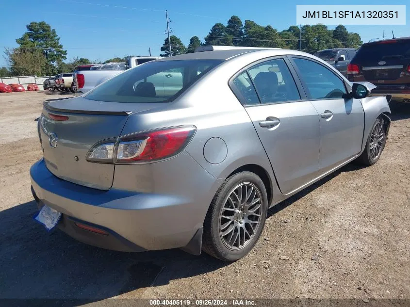 2010 Mazda Mazda3 I Sport VIN: JM1BL1SF1A1320351 Lot: 40405119