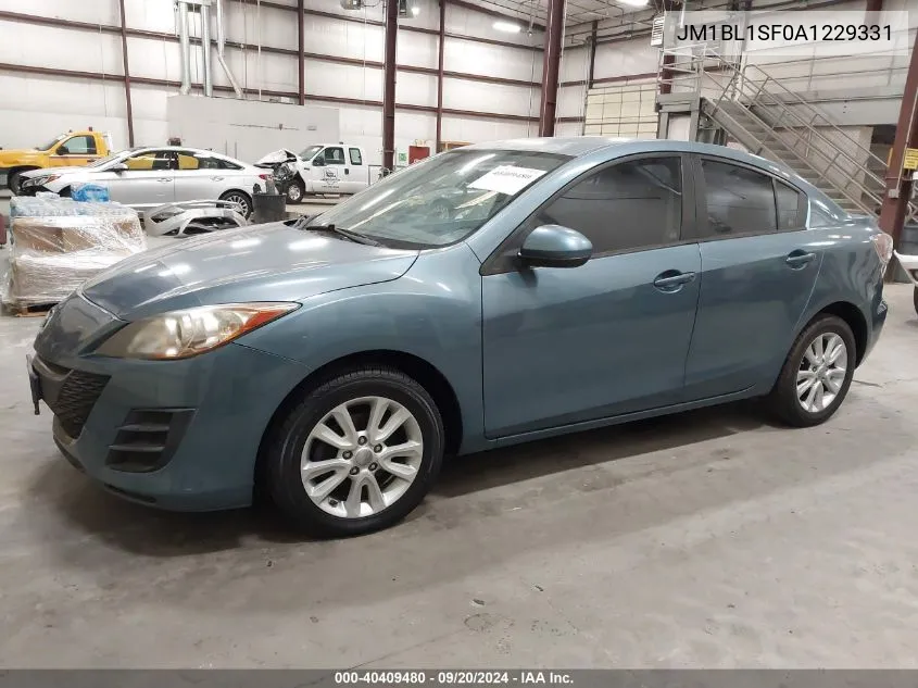 2010 Mazda Mazda3 I Sport VIN: JM1BL1SF0A1229331 Lot: 40409480