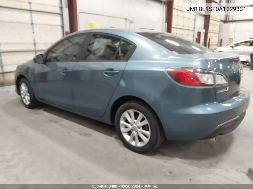 2010 Mazda Mazda3 I Sport VIN: JM1BL1SF0A1229331 Lot: 40409480