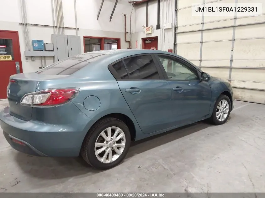 2010 Mazda Mazda3 I Sport VIN: JM1BL1SF0A1229331 Lot: 40409480