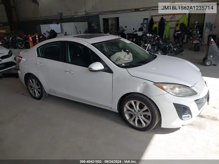 2010 Mazda Mazda3 S Grand Touring VIN: JM1BL1S62A1235714 Lot: 40421002