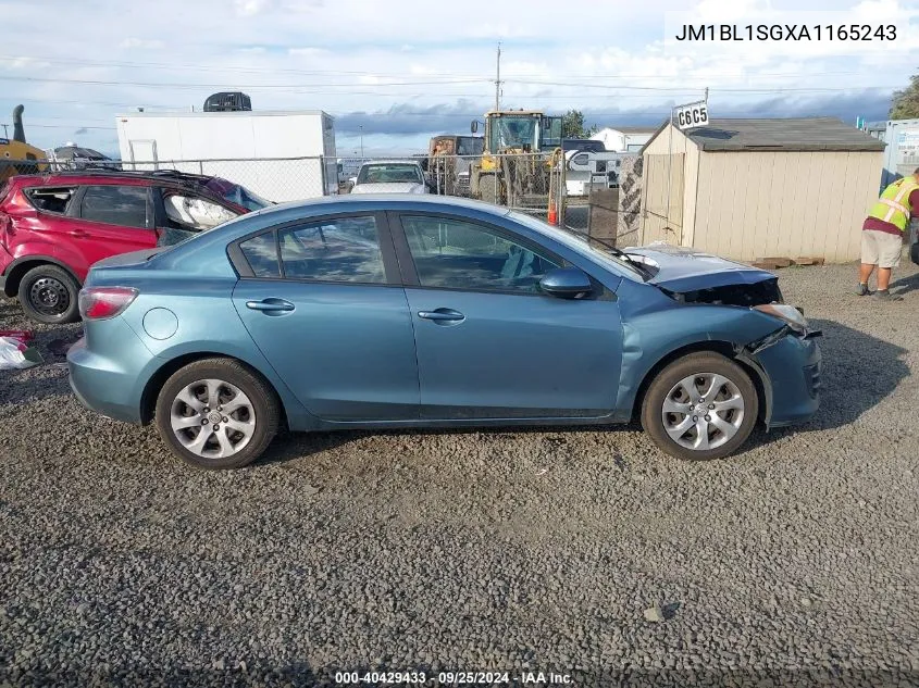 JM1BL1SGXA1165243 2010 Mazda Mazda3 I Sport