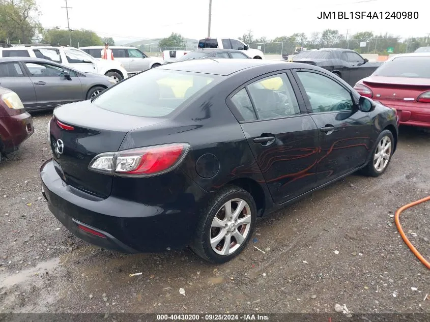 JM1BL1SF4A1240980 2010 Mazda Mazda3 I Touring