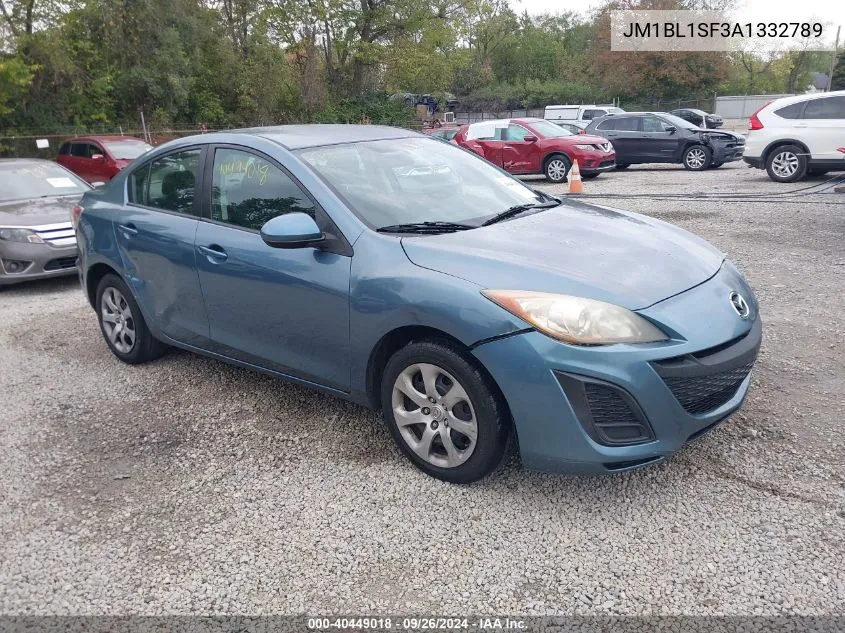 2010 Mazda Mazda3 I Sport VIN: JM1BL1SF3A1332789 Lot: 40449018