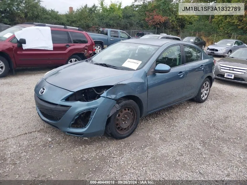 2010 Mazda Mazda3 I Sport VIN: JM1BL1SF3A1332789 Lot: 40449018