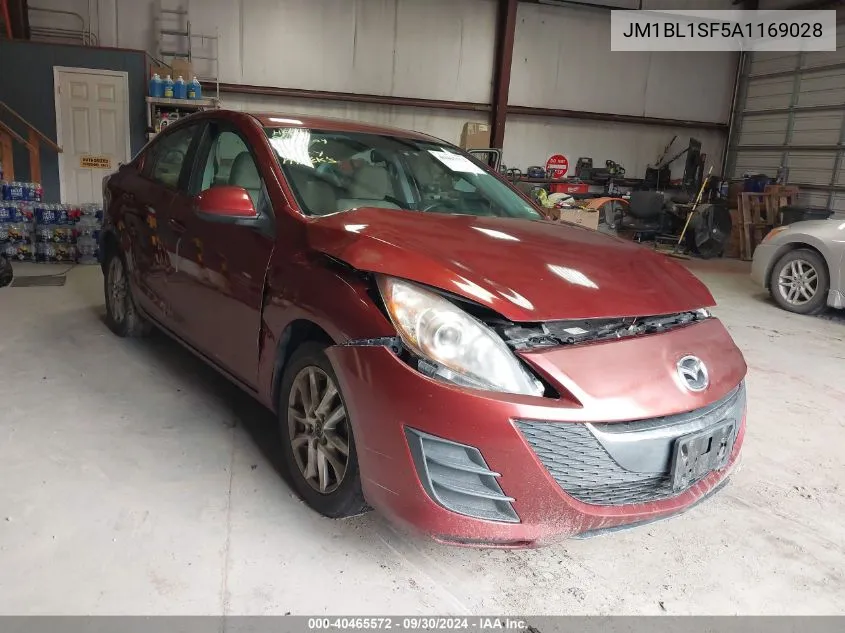 2010 Mazda 3 I VIN: JM1BL1SF5A1169028 Lot: 40465572