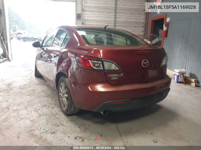 2010 Mazda 3 I VIN: JM1BL1SF5A1169028 Lot: 40465572