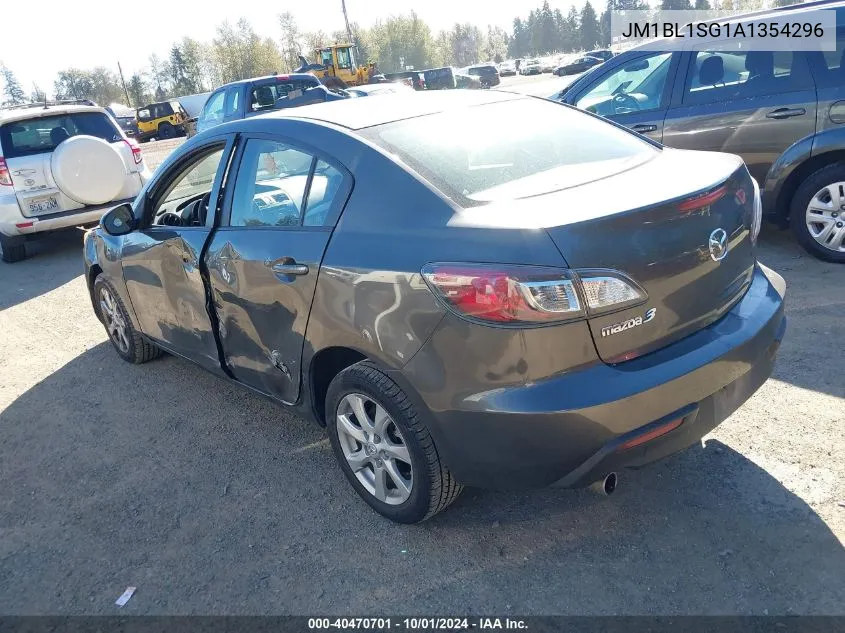 JM1BL1SG1A1354296 2010 Mazda 3 I