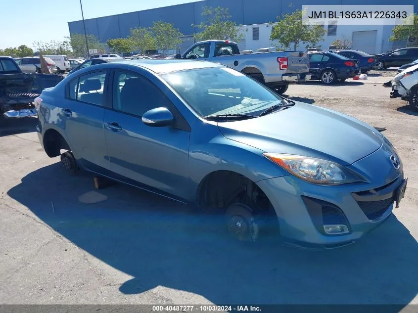 2010 Mazda Mazda3 S Sport VIN: JM1BL1S63A1226343 Lot: 40487277